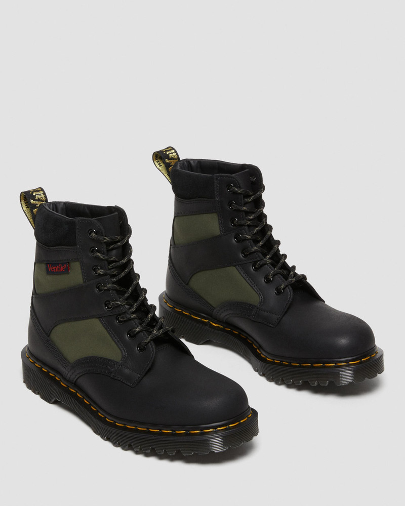 1460 Made in England Padded Panel Lace Up Boots 8