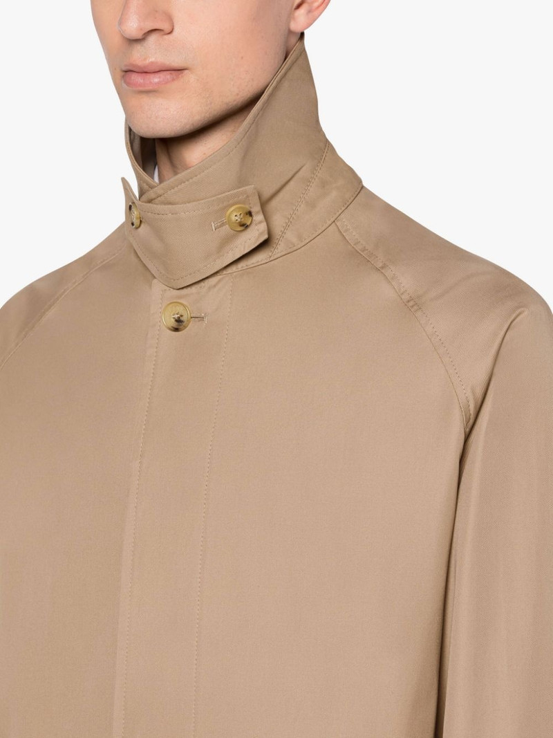 SELWYN SAND GABARDINE COTTON COAT | GMC-113 5