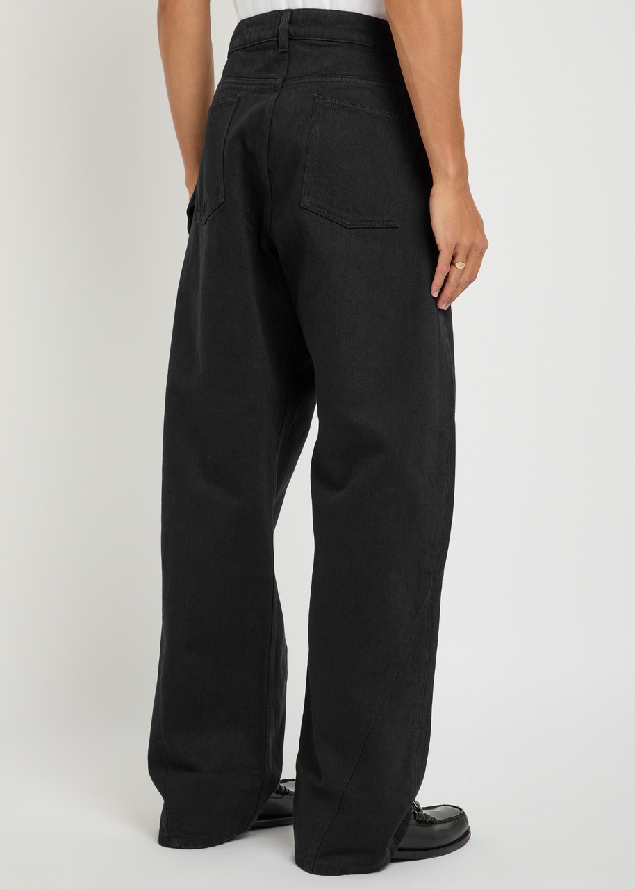 JW Anderson Twisted Workwear Wide-leg Jeans - 3