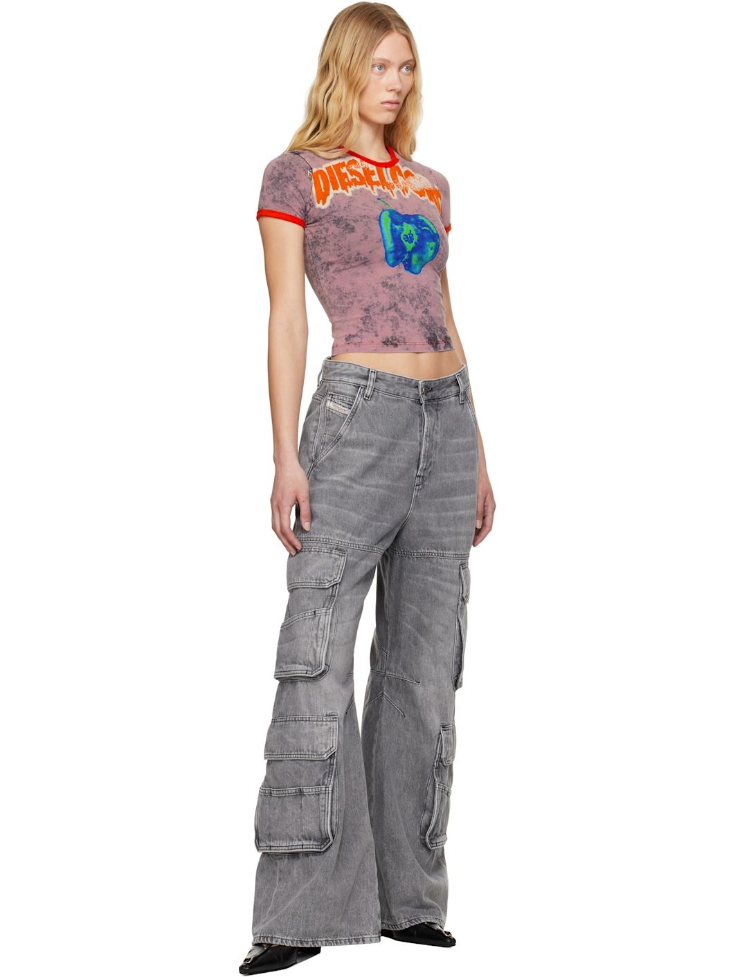 Gray 1996 D-Sire Odcbe Jeans - 4