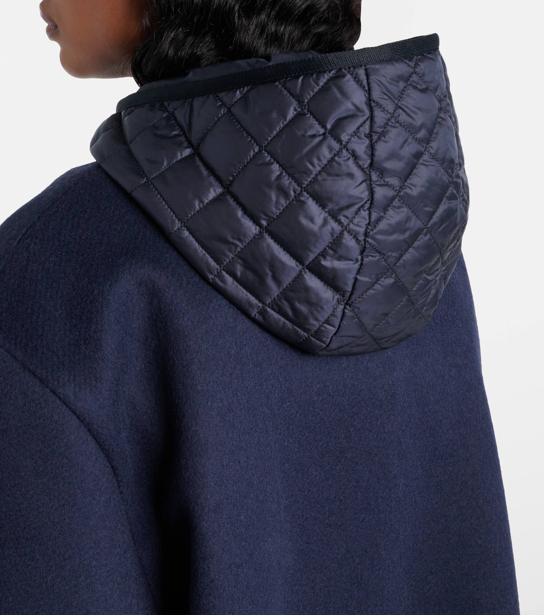 Wool-blend cape - 6