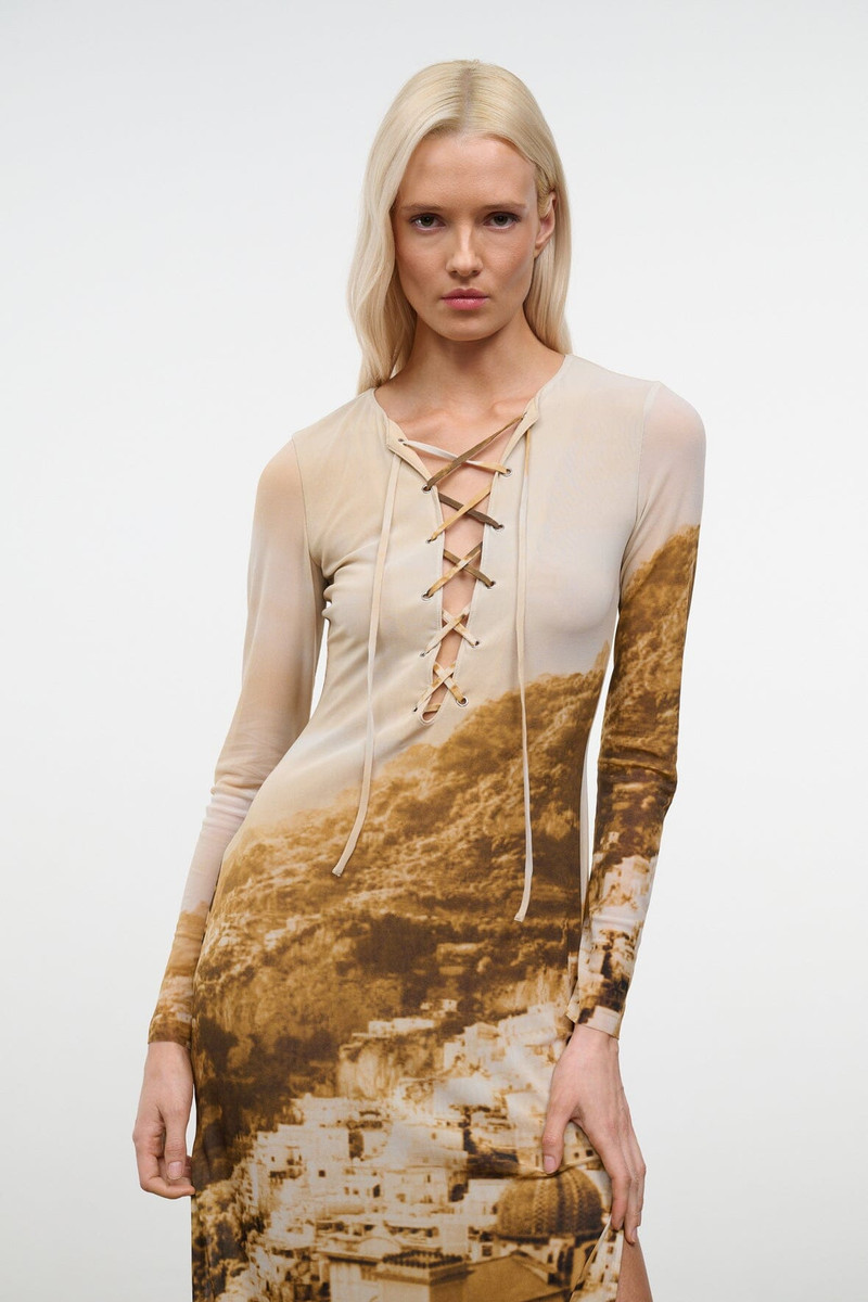STAUD REVE DRESS CLIFFSIDE 4