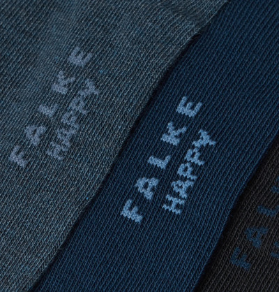 FALKE Three-Pack Stretch Cotton-Blend Socks outlook