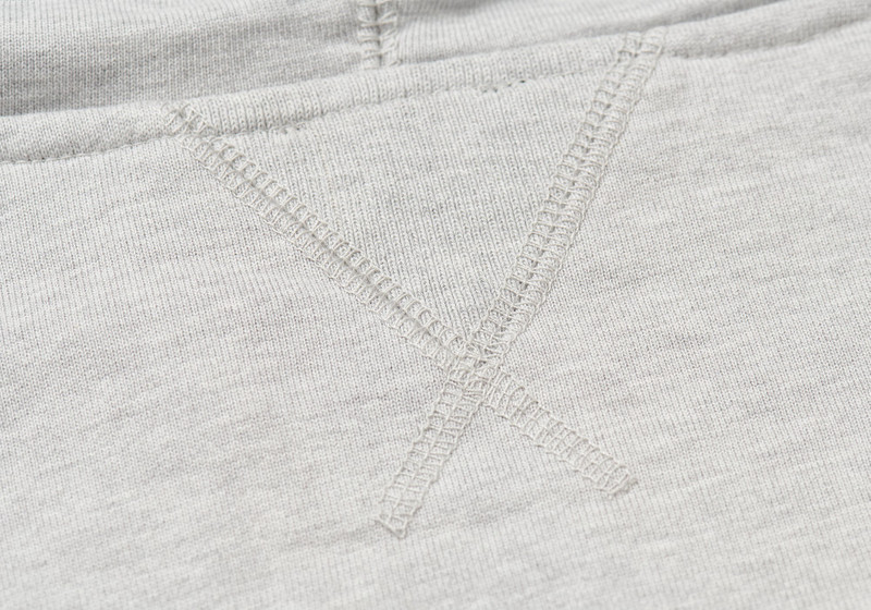 PALACE EVISU ZIP HOOD GREY MARL 6