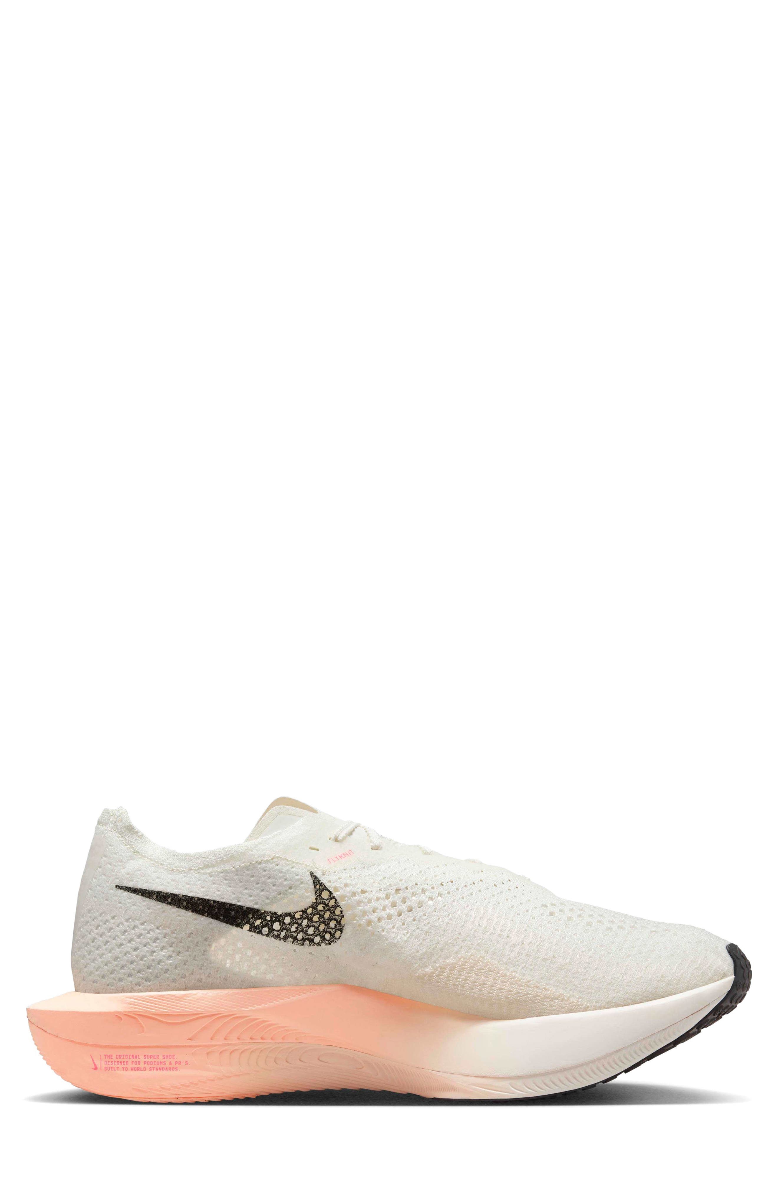 Nike Vaporfly 3 Racing Shoe in Sail/Black/Crimson/Guava at Nordstrom - 6