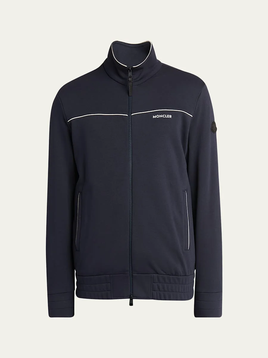 Men's Fleece Zip Jacket - 1
