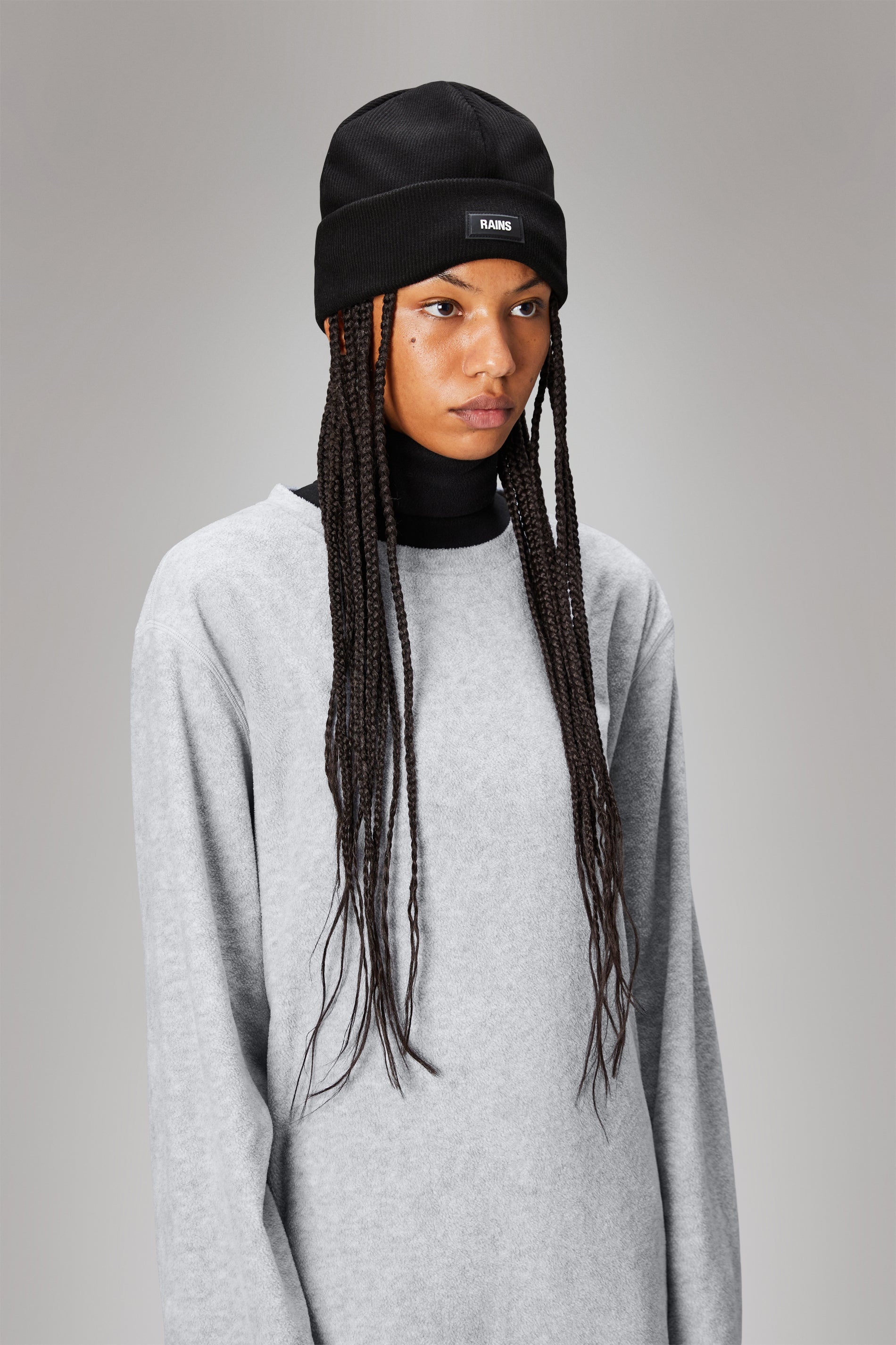 Ribbed Fleece Beanie - 3
