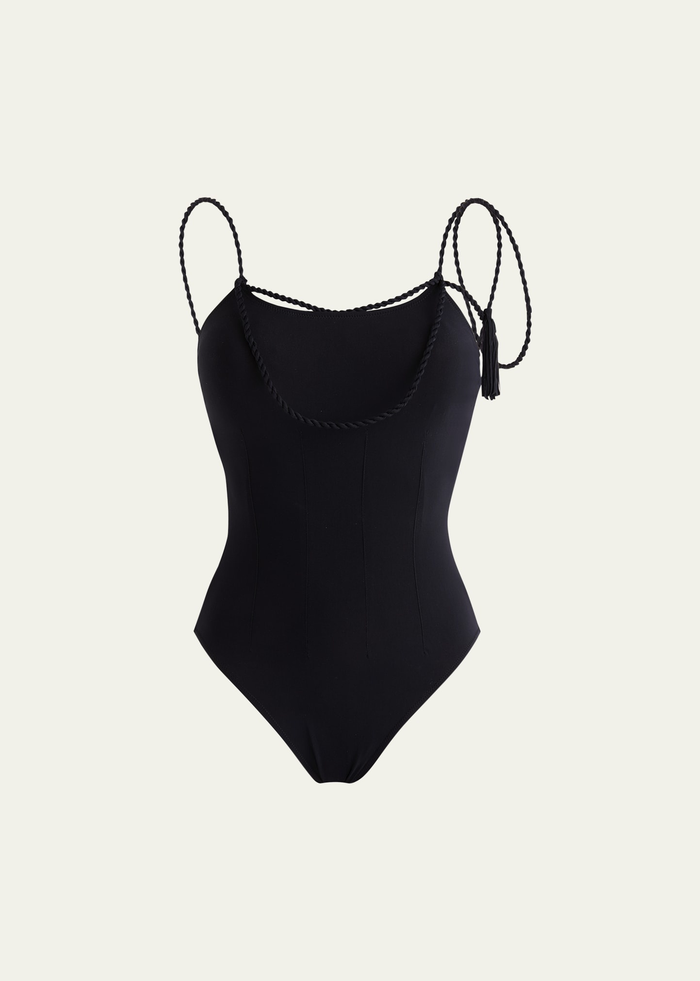 Rope One-Piece Swimsuit - 1