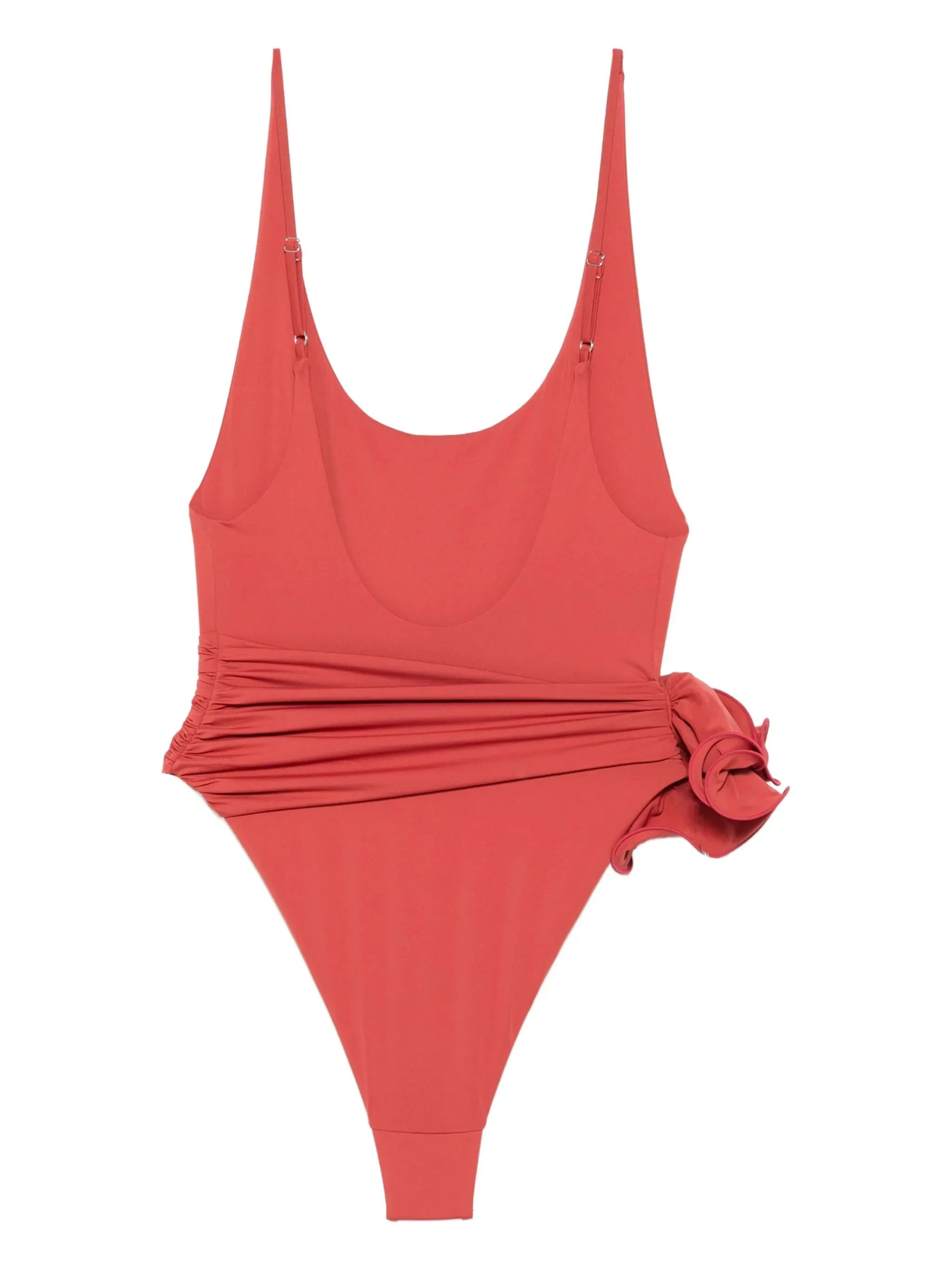 floral-appliqué swimsuit - 2