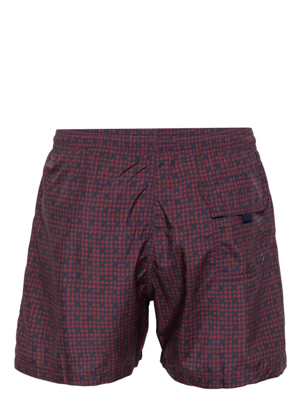 houndstooth swim shorts - 2