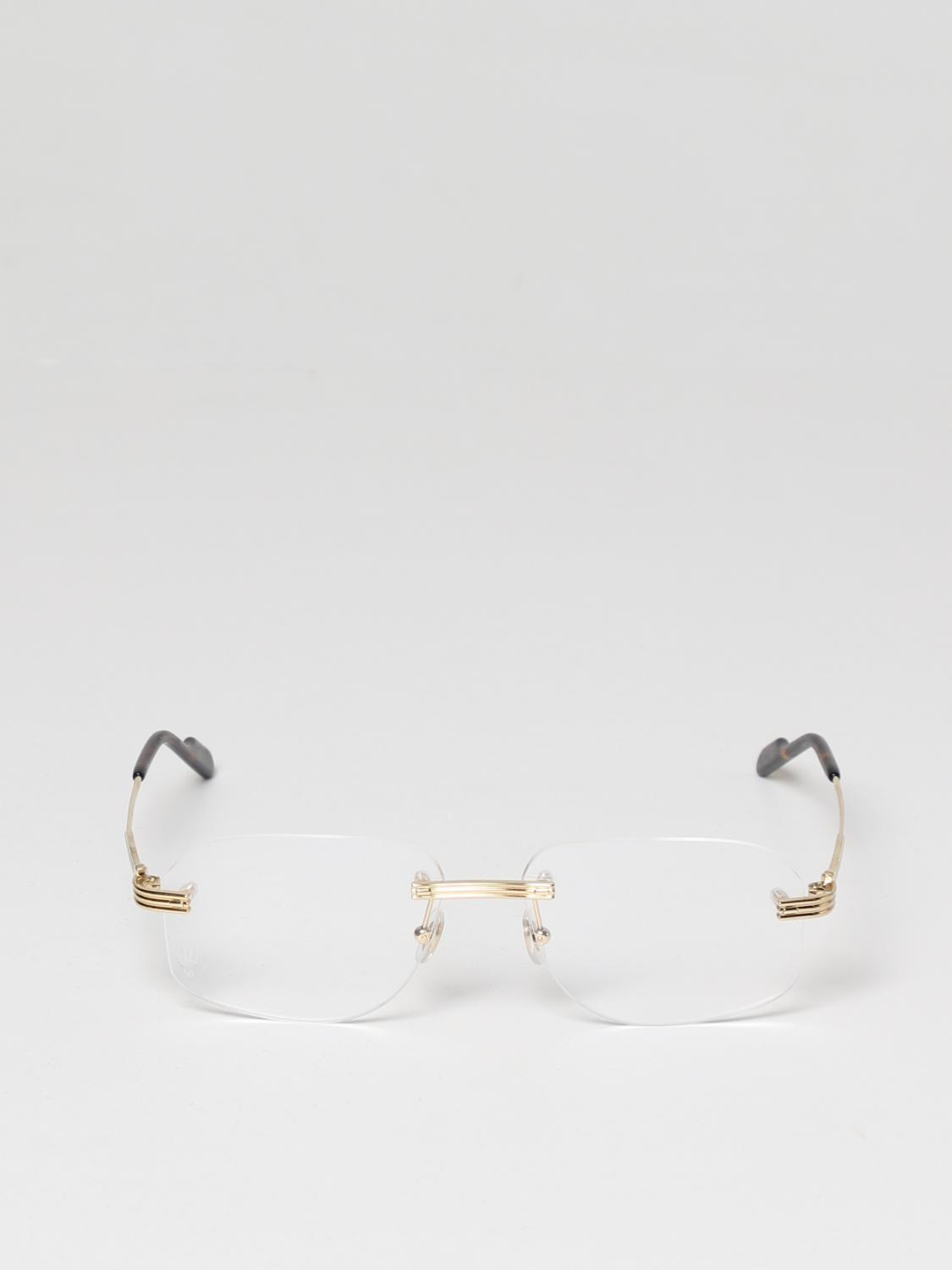 Cartier Sunglasses Men Gold - 2
