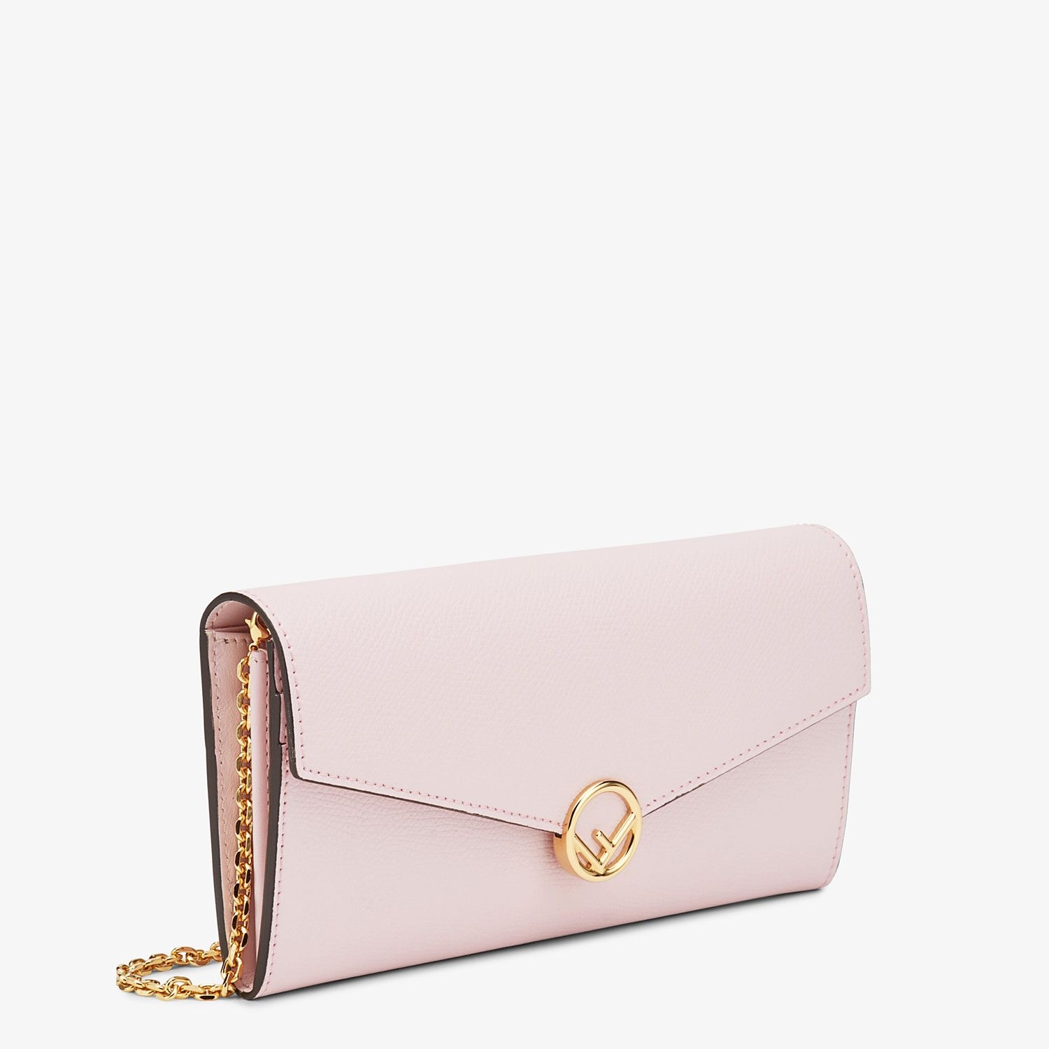 Pink leather wallet - 2