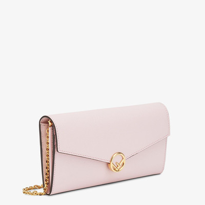 FENDI Pink leather wallet outlook