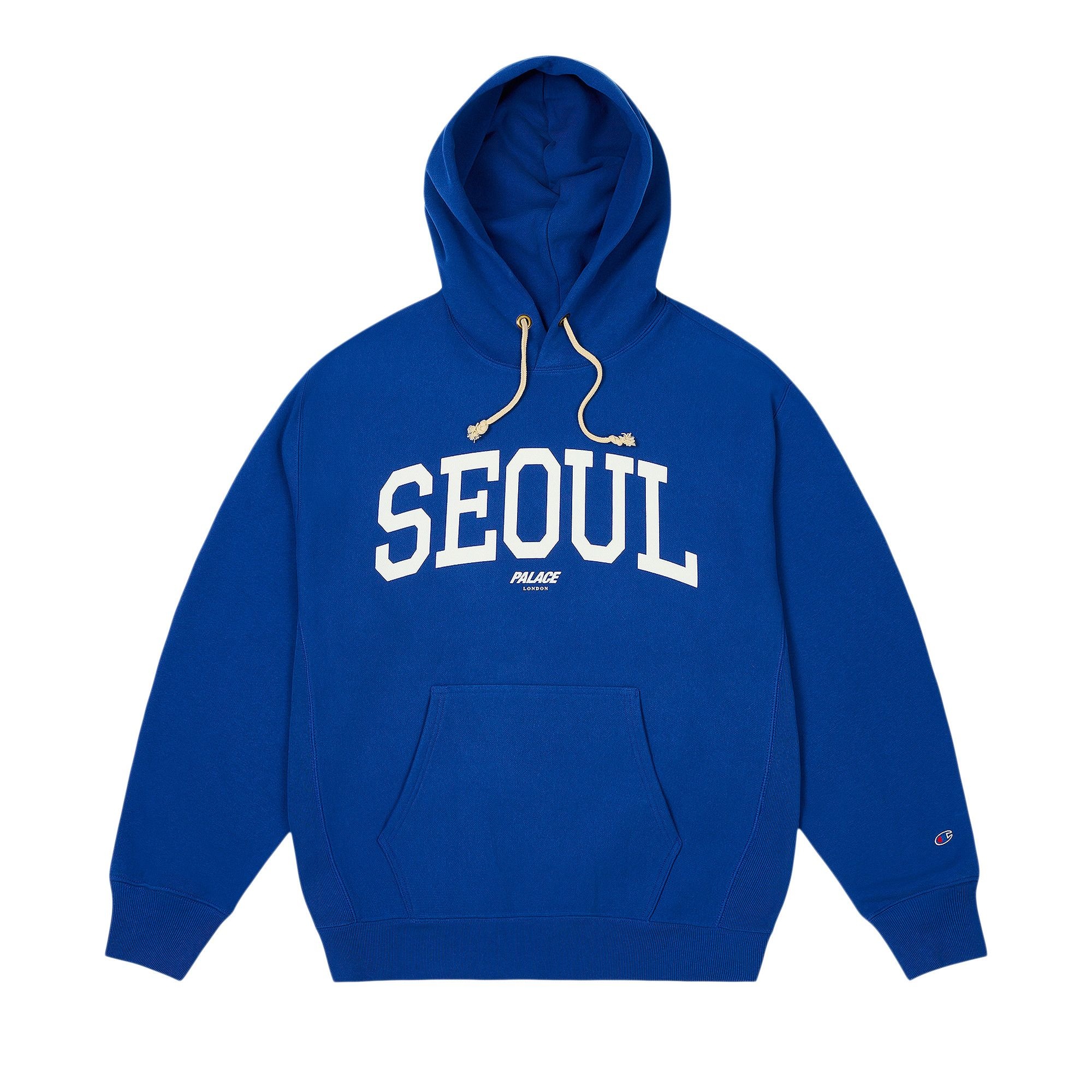 Palace Champion Shop Hood Seoul 'Blue' - 1