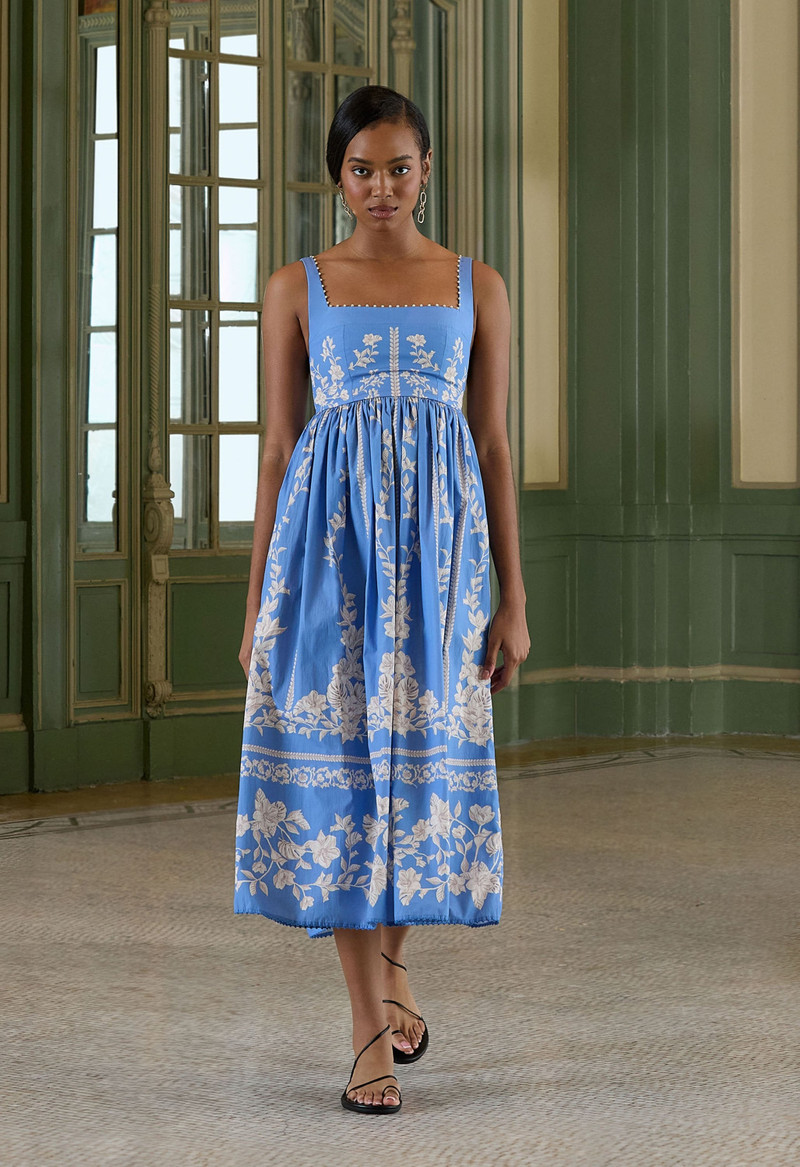Barbara Madera Midi Dress 4