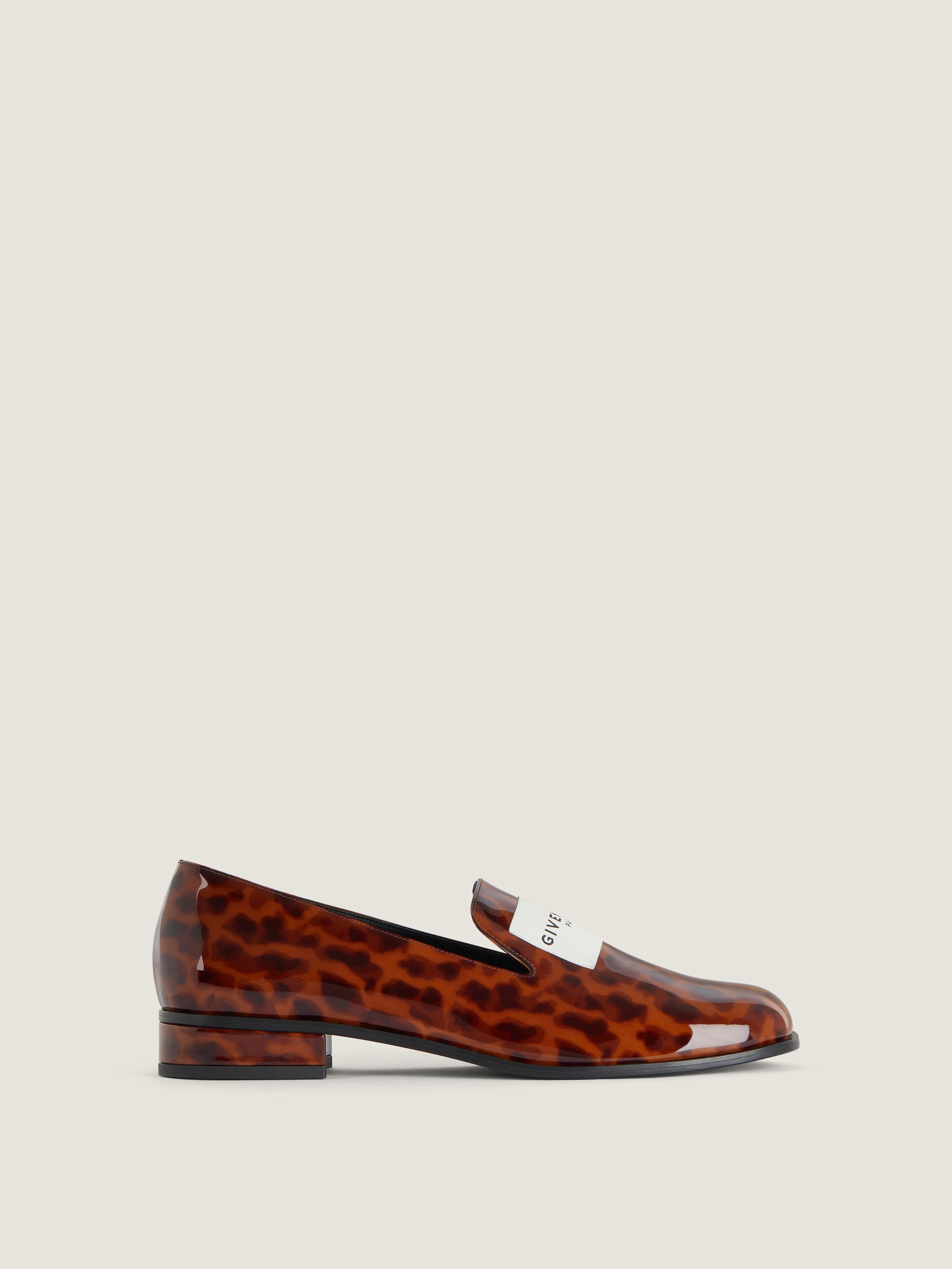 TUX LOAFERS IN TORTOISE SHELL PATENT LEATHER - 2