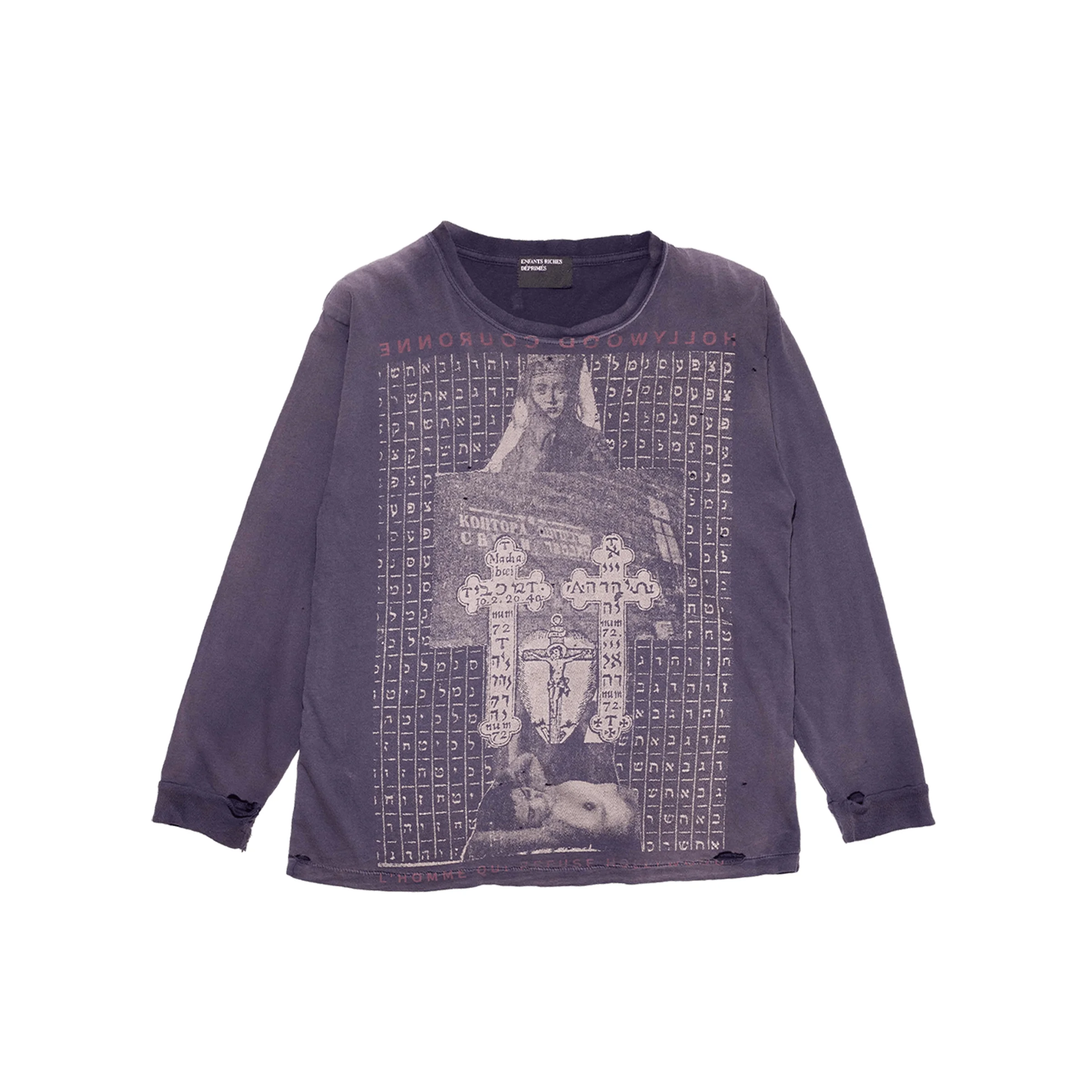 HOLLYWOOD COURONNNE LS T-SHIRT - 1