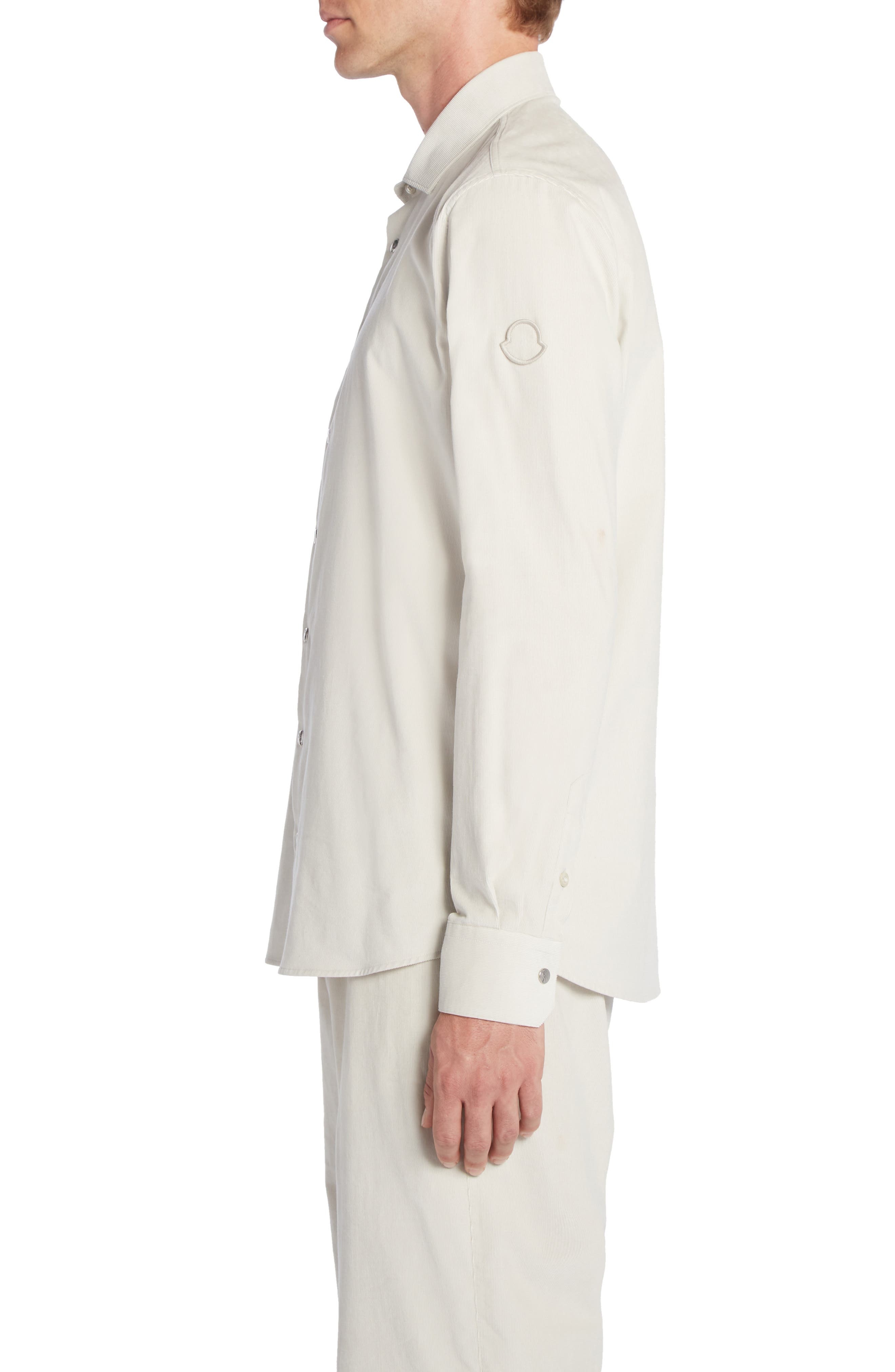 Cotton Corduroy Snap-Up Shirt - 4