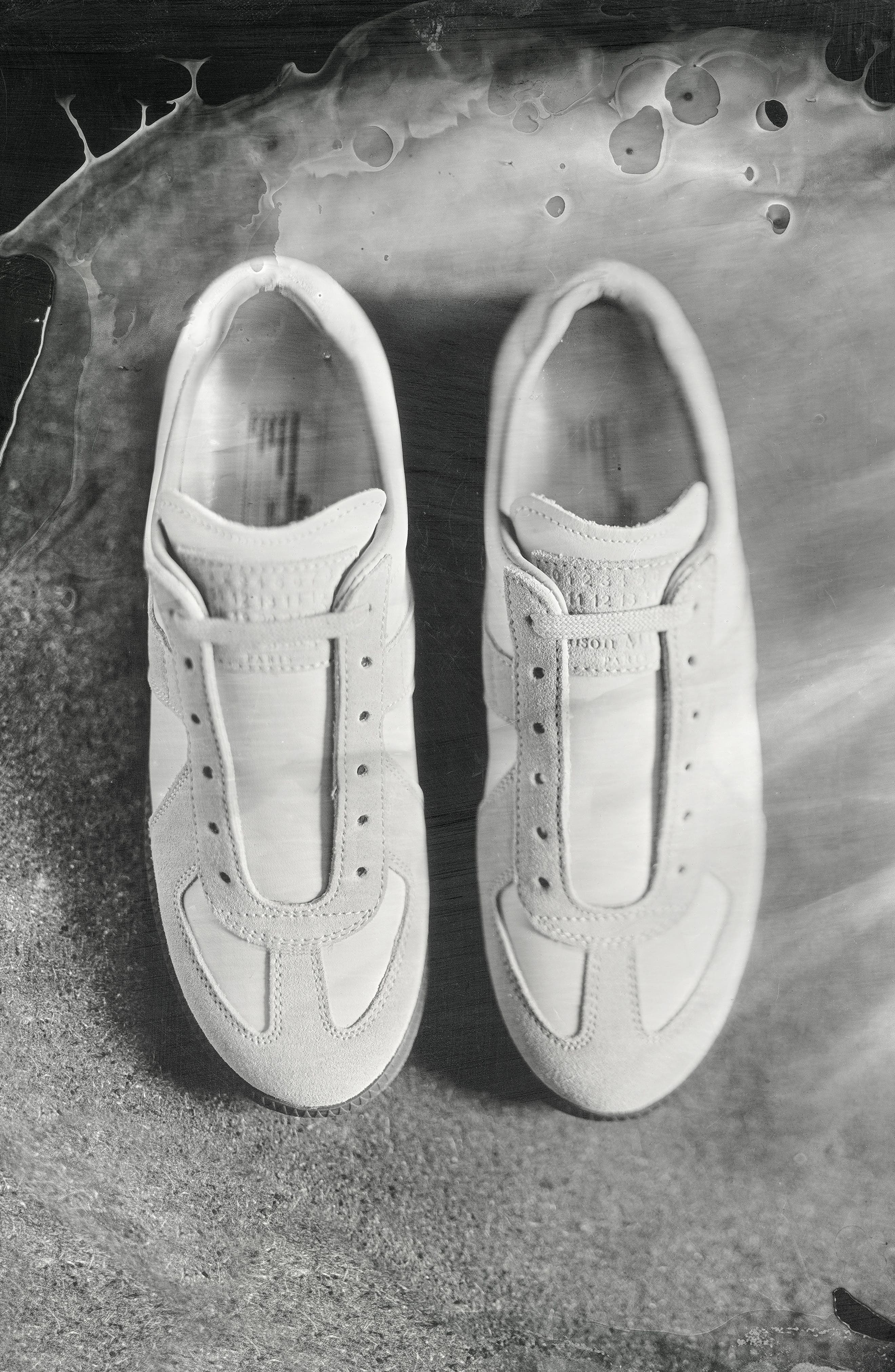 Maison Margiela Replica Low Top Sneaker in White at Nordstrom - 7