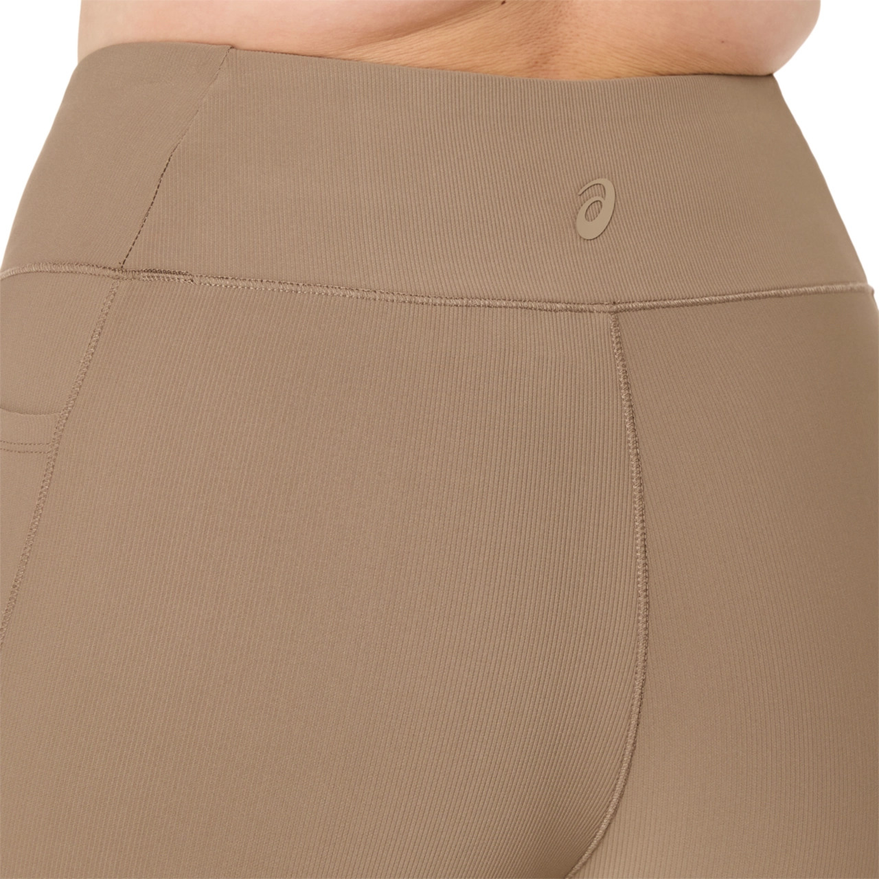 WOMEN'S RIB HIGH WAIST  7/8 TIGHT - 5
