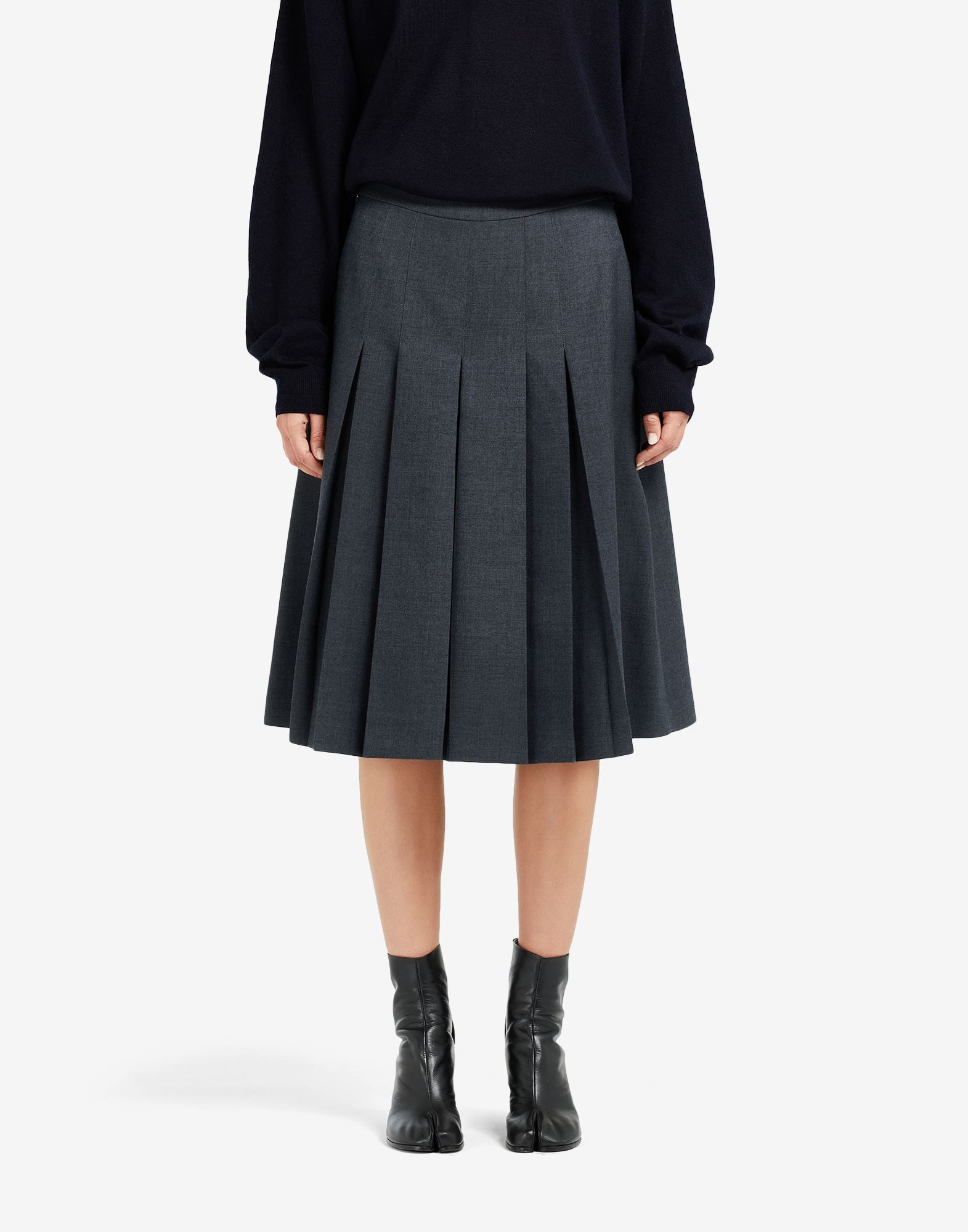 'Memory of' pleated culottes - 5