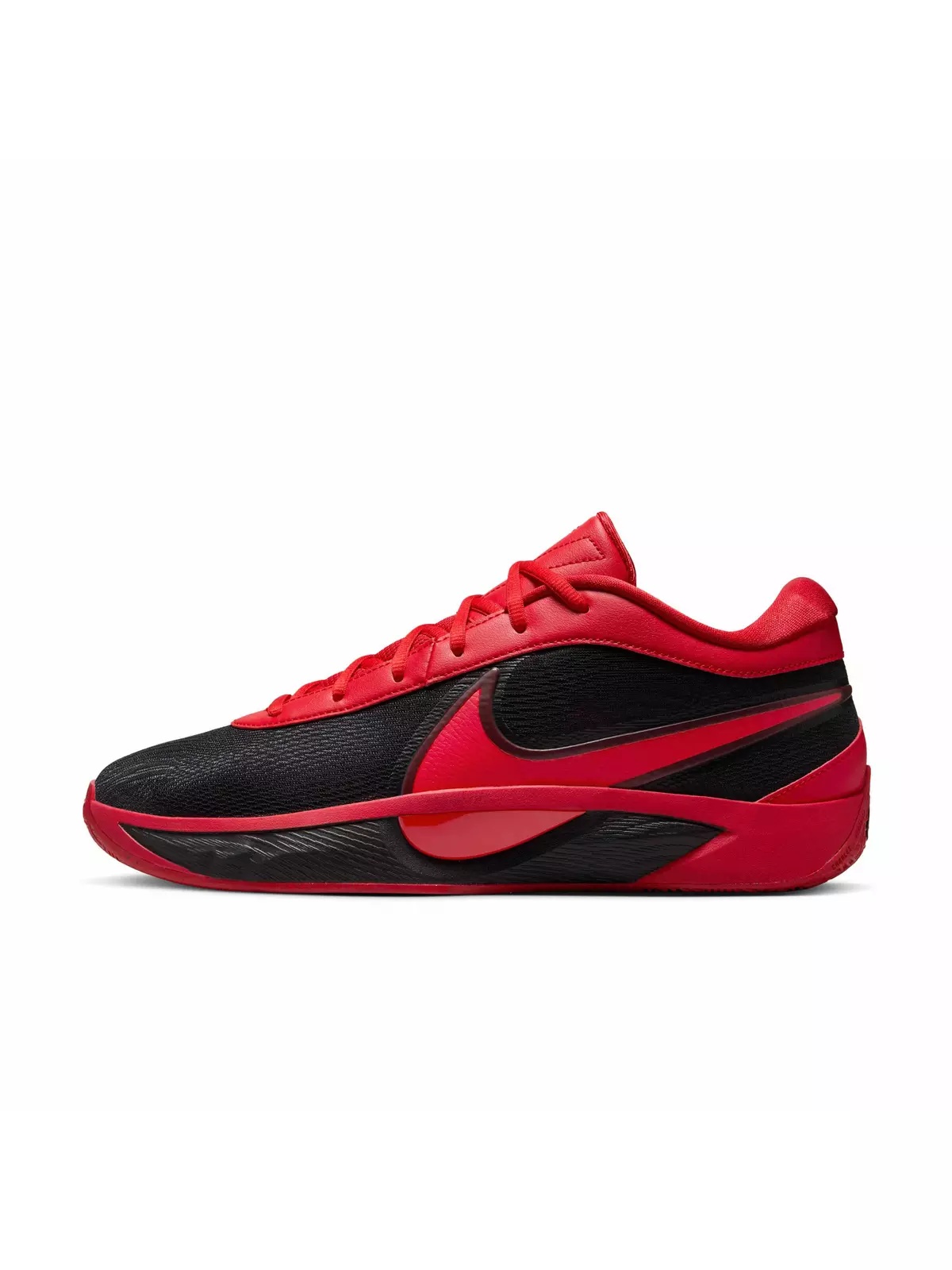 Giannis Freak 6 "Black/University Red" Men's Basketball Shoe - 2