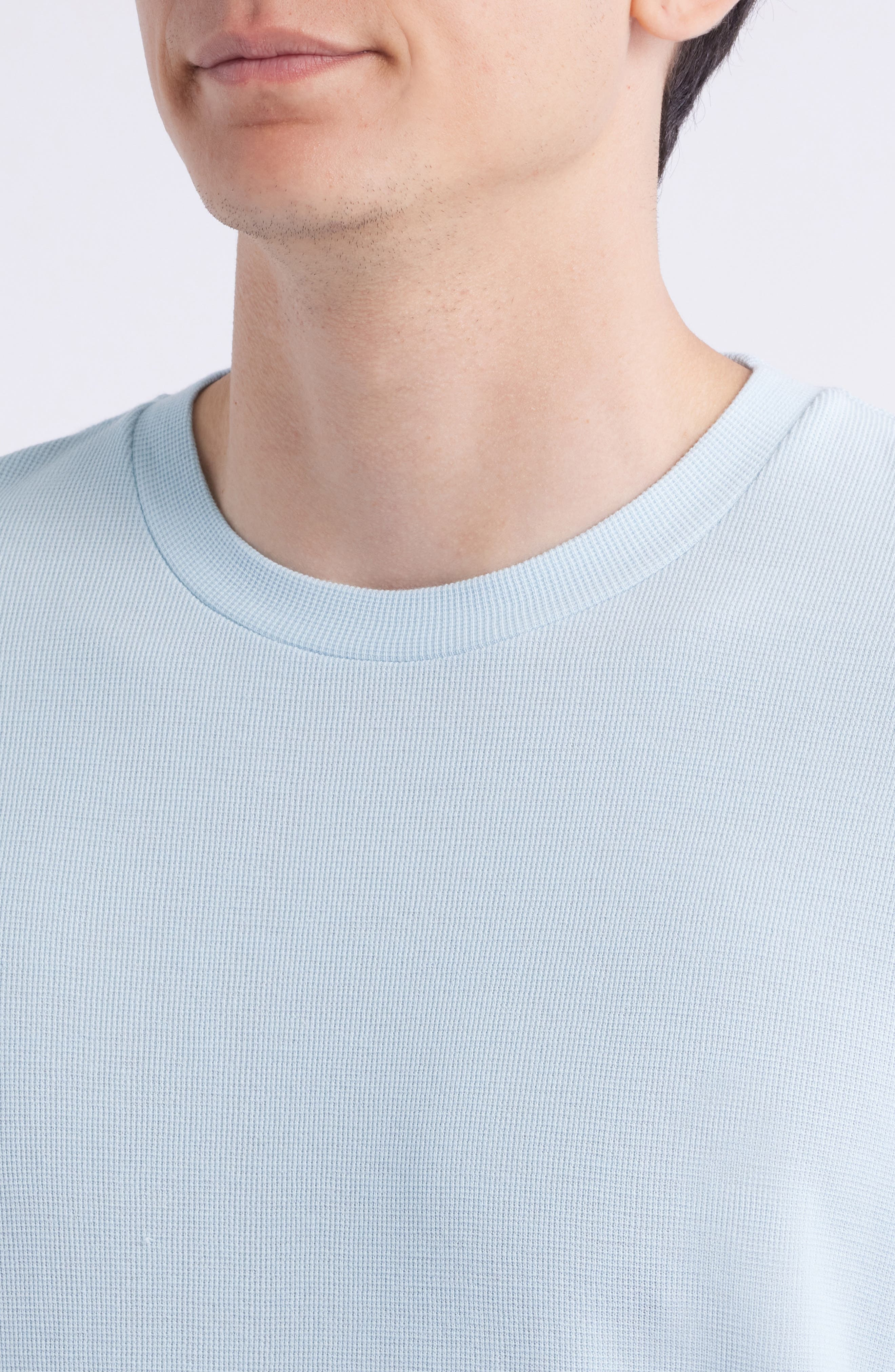 NN07 Clive Cotton Blend T-Shirt in Winter Sky at Nordstrom - 4