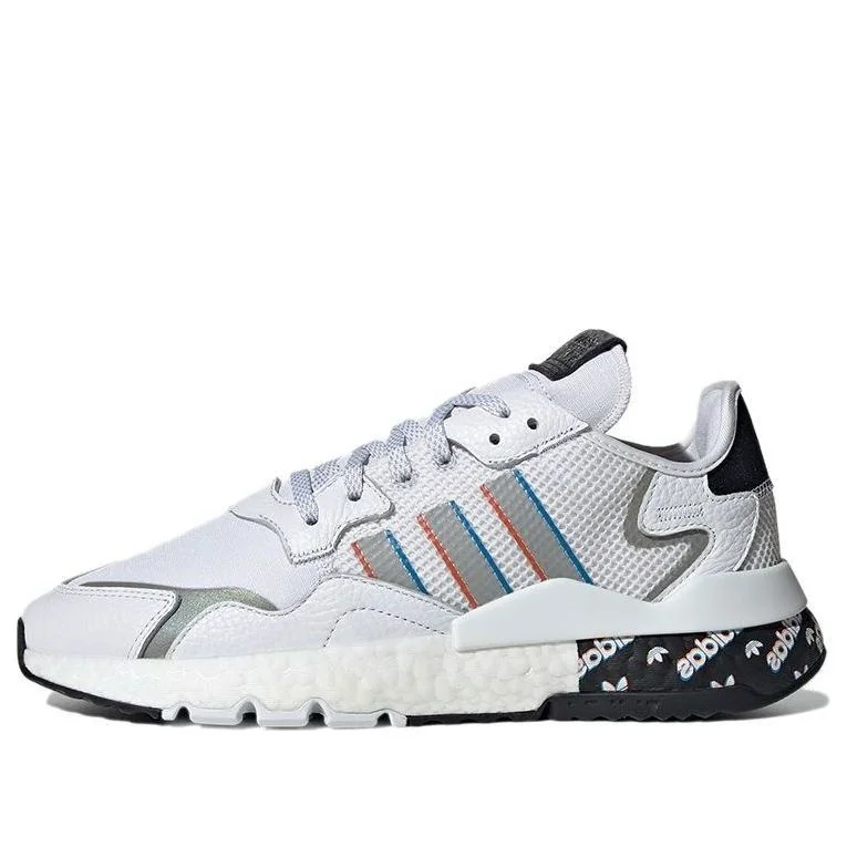 adidas originals Nite Jogger 'White Black Silver' H01719 - 1