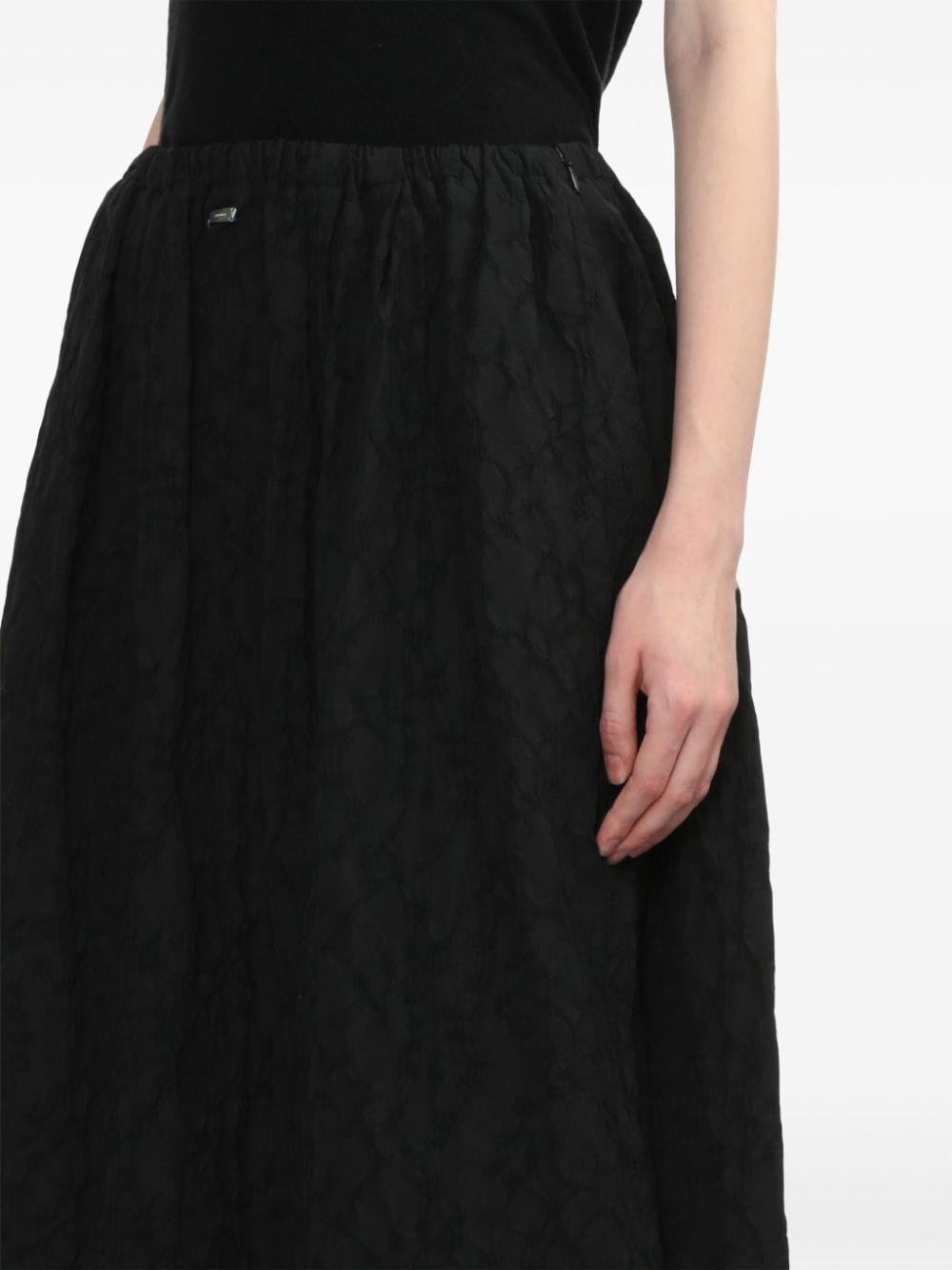 pleated midi skirt - 5