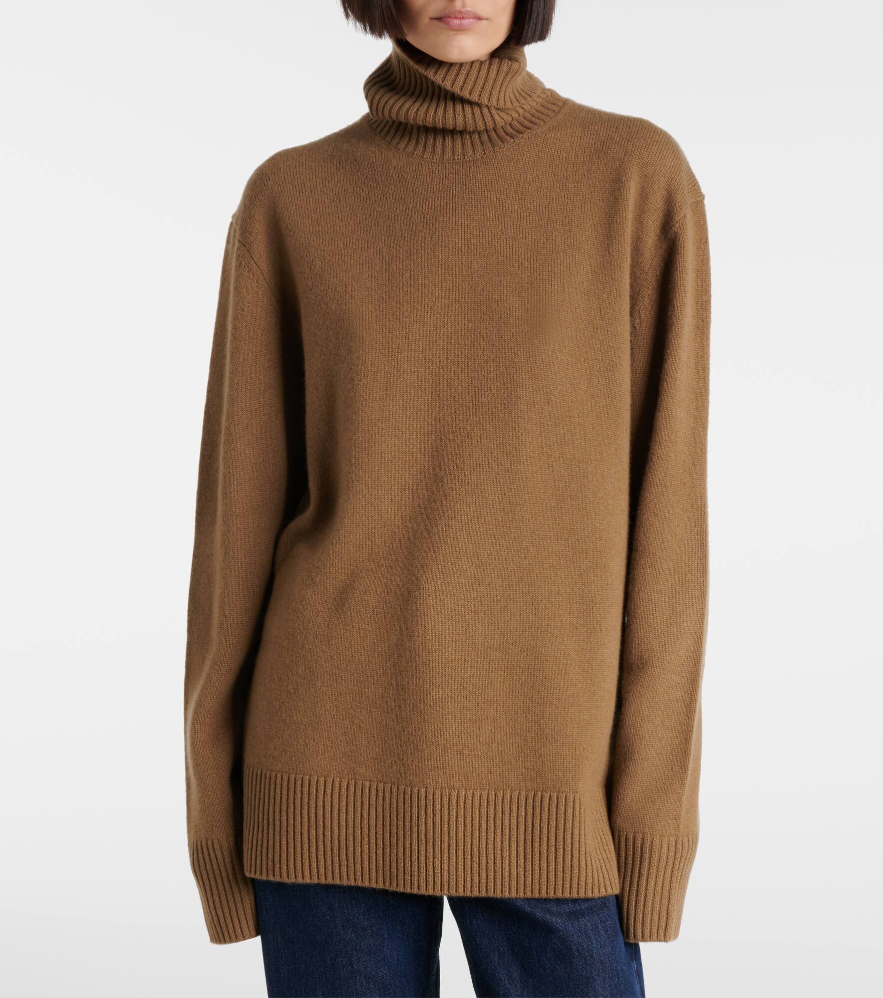 Cashmere turtleneck sweater - 6