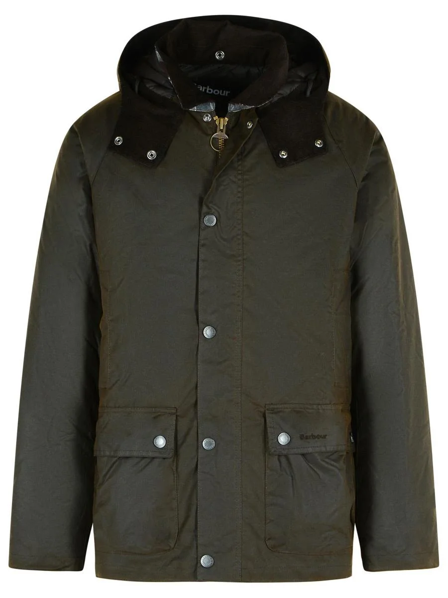 Barbour 'Modern' Brown Waxed Cotton Jacket - 1