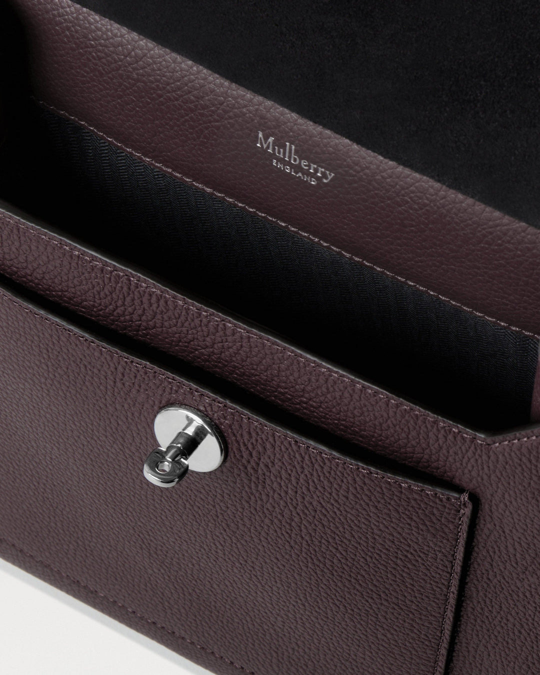 Antony Black Cherry Small Classic Grain - 5