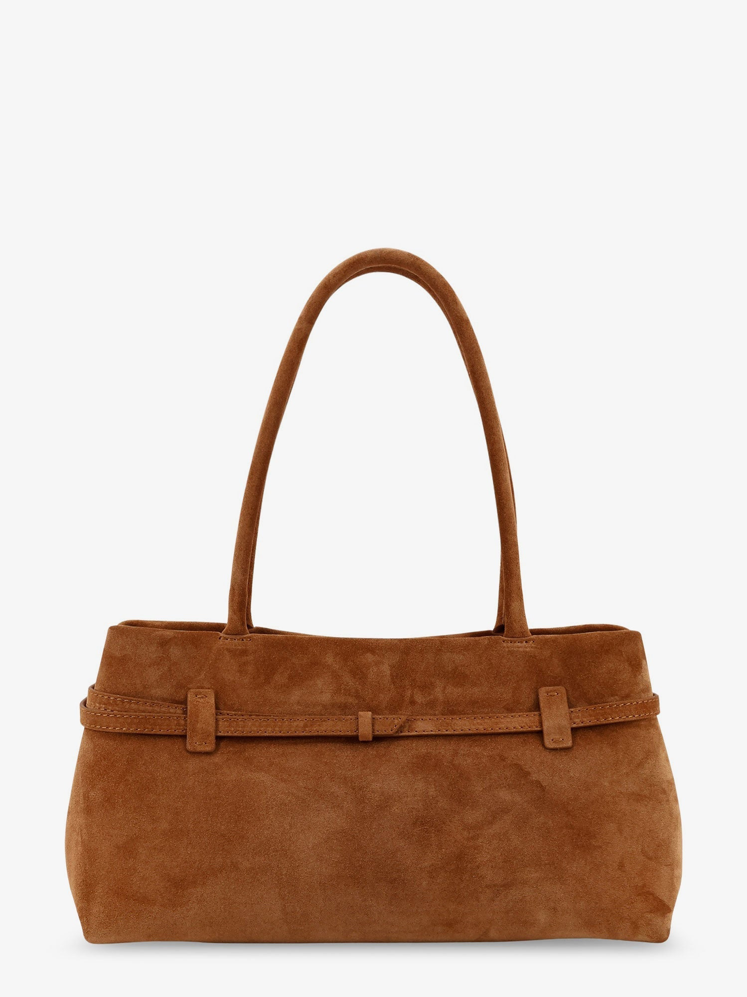 MANU ATELIER - Manu Atelier Le Cambon East West Suede Shoulder Bag - 2