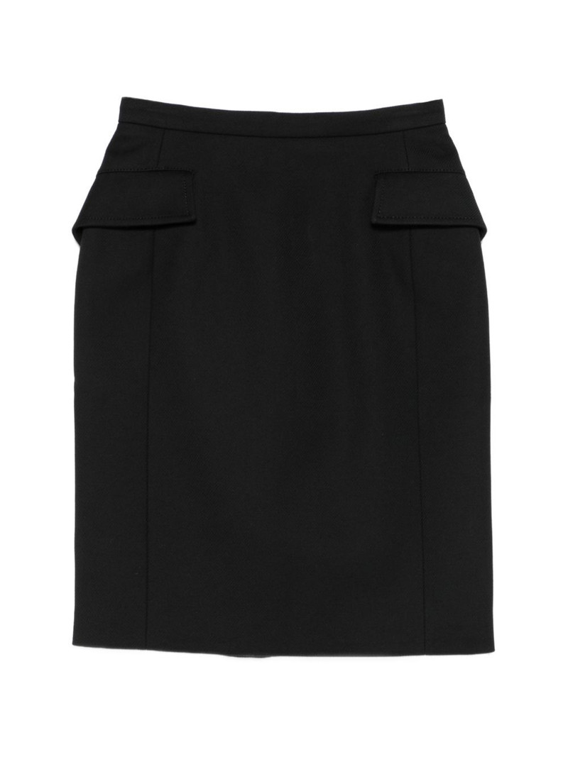 flap-pockets midi skirt 1