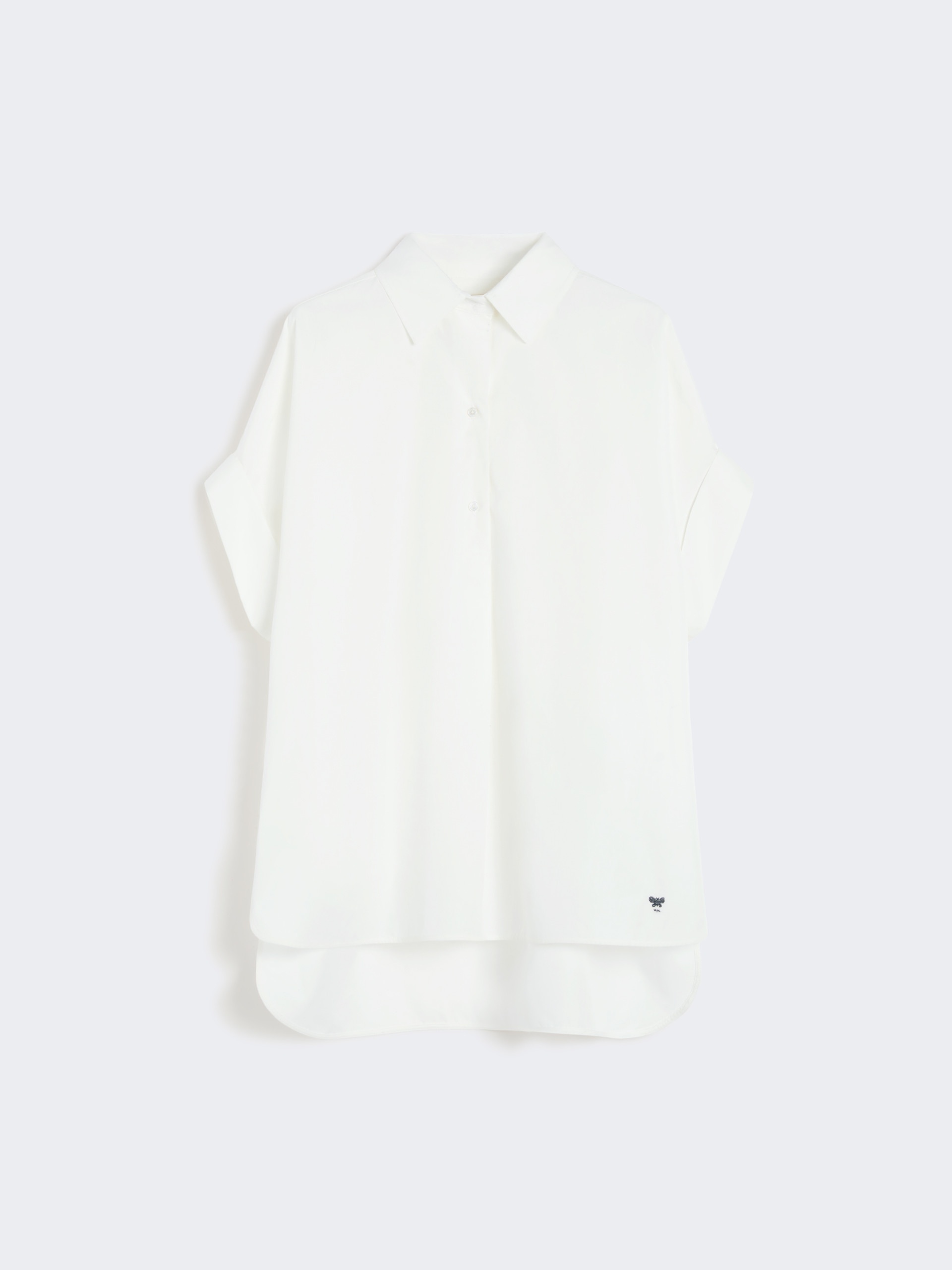 ARDEA Straight-fit cotton poplin shirt - 1