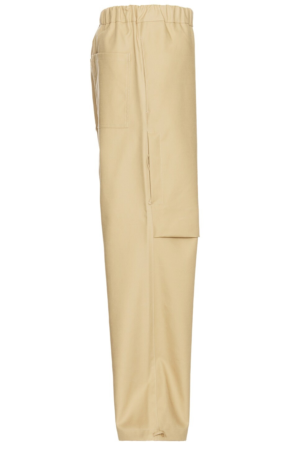 Jordan Heavy Cotton Satin Relax Fit Trousers - 3