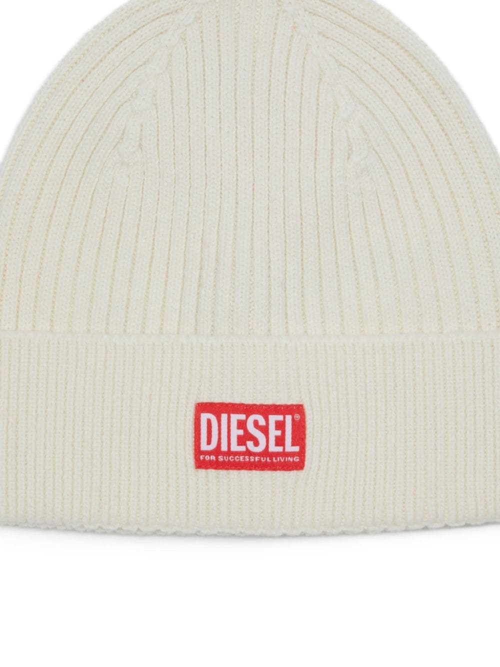 logo-patch beanie - 3