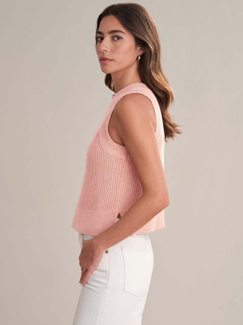 525 america Demi: High Crewneck Cotton Tank outlook