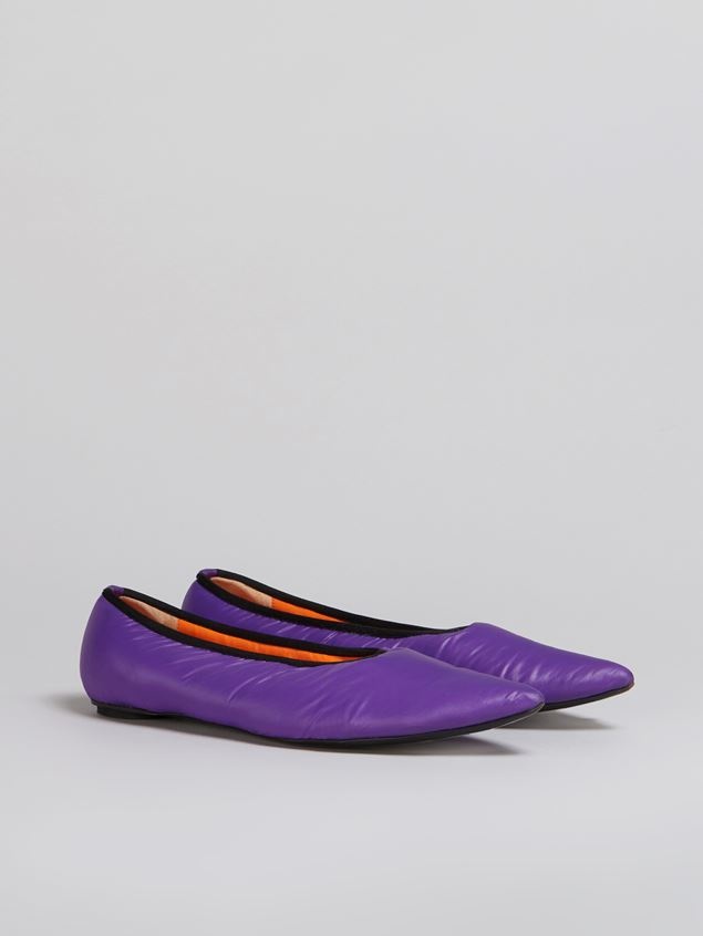 PADDED NYLON BALLERINA - 2