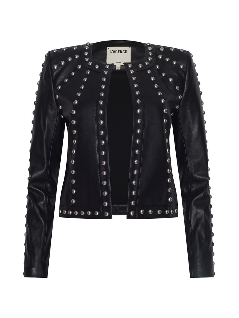 Fia Studded Leather Jacket 1