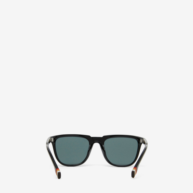 Stripe Detail Square Frame Sunglasses 3
