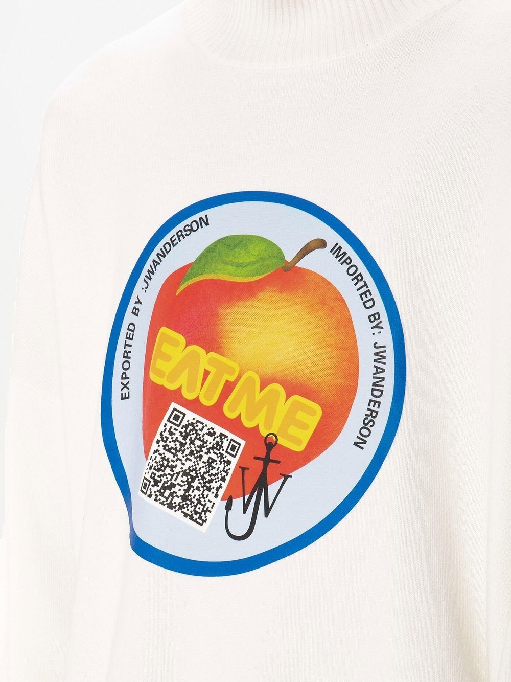 Eat Me print knit jumper - 6