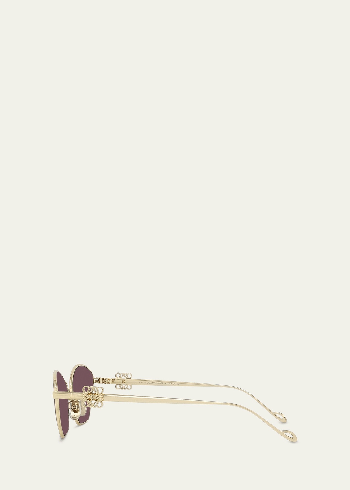 Anagram Metal Cat-Eye Sunglasses - 3