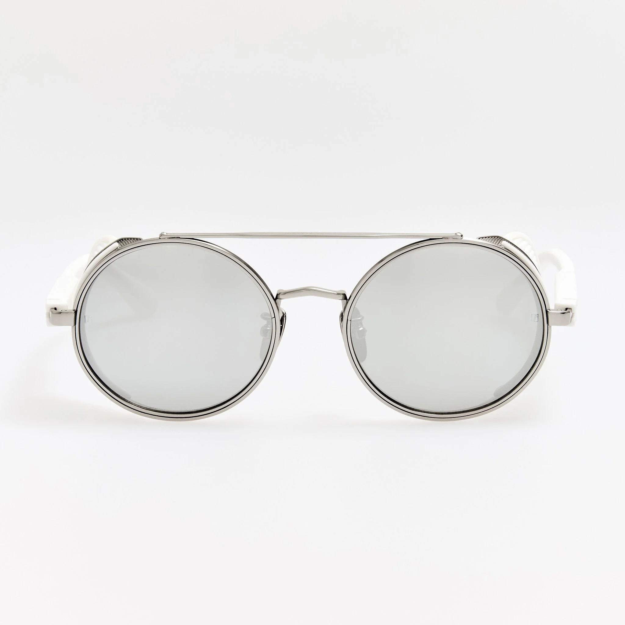 Baret Explorer Sunglasses in 22K White Gold - 1