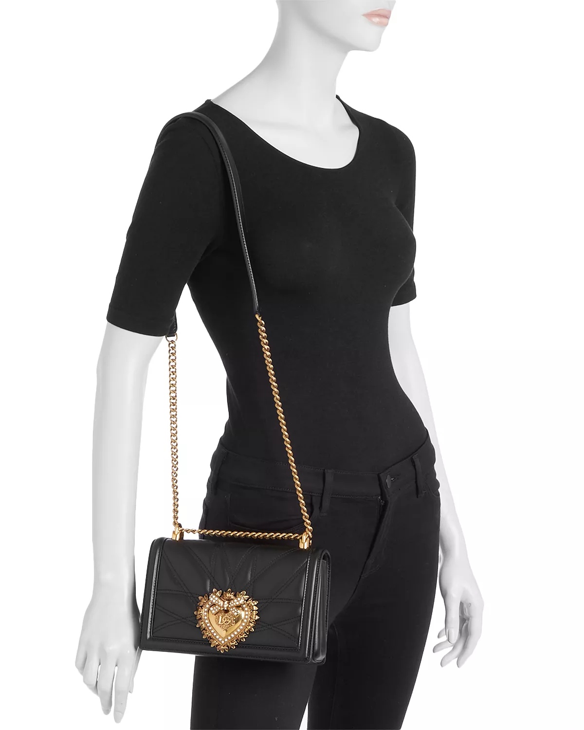 Medium Devotion bag in Quilted Nappa Leather - 2