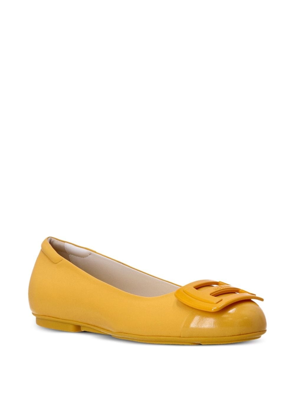 H661 patent-leather ballerina shoes - 2