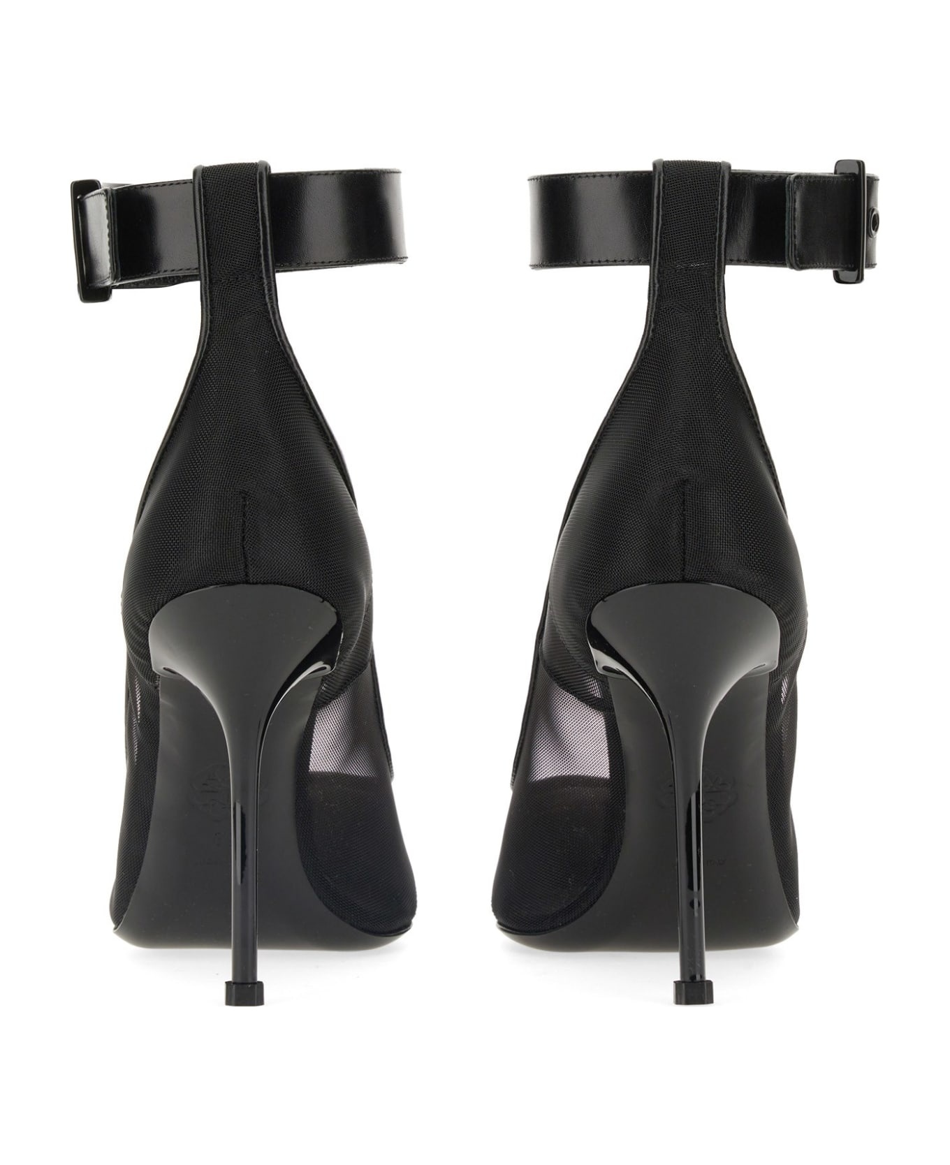 Punk Pumps With Strap - 3
