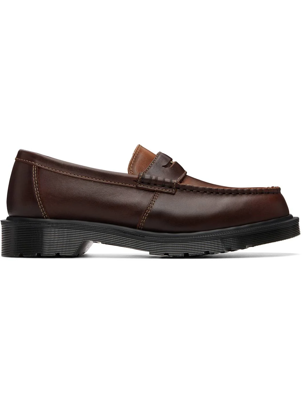 Brown Penton 'Made In England' Leather Loafers - 1
