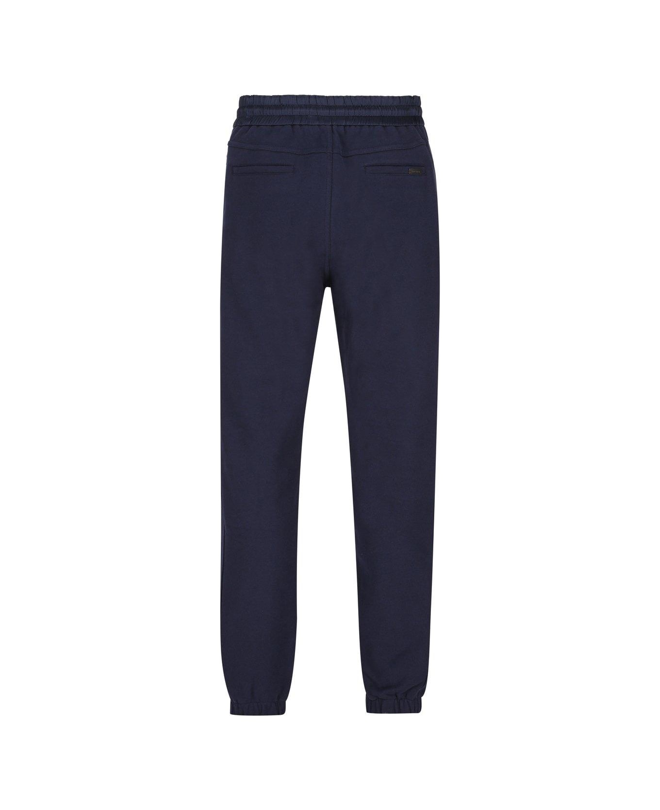 Drawstring Straight Leg Trousers - 2