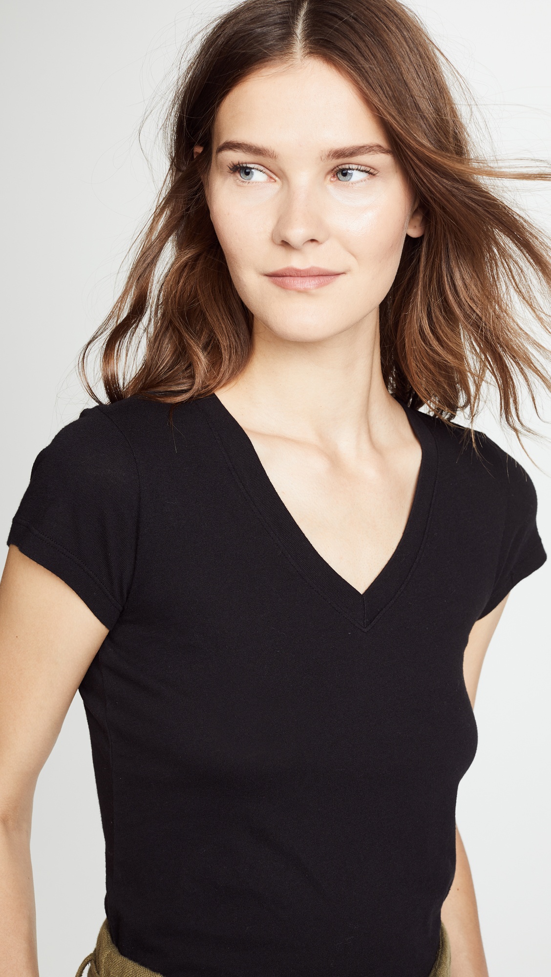 Becca V Neck Tee - 5